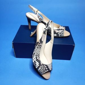 Cole Haan snakeskin heels